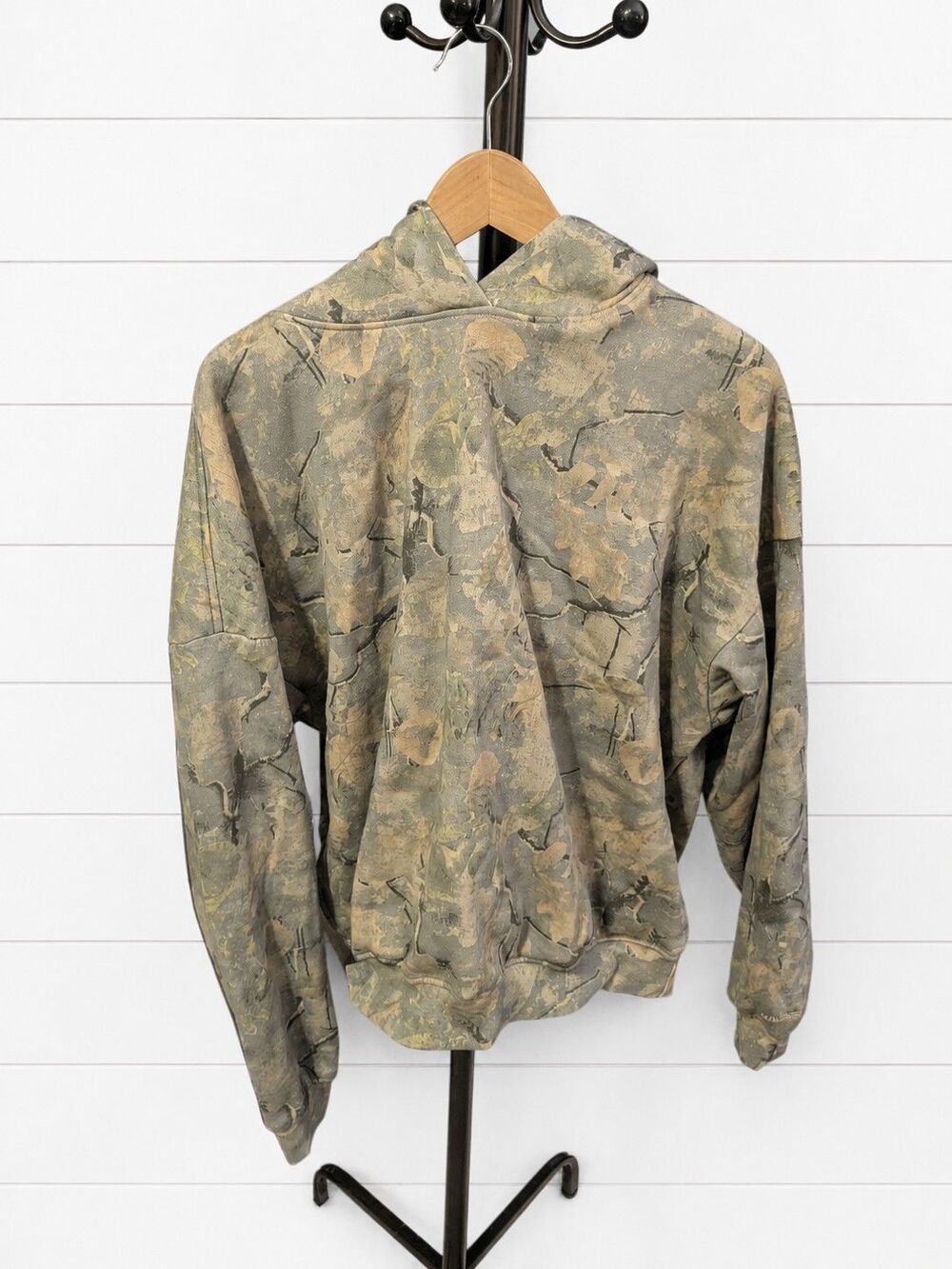 Garage Camo Hoodie Ultra Fleece Pullover Hooded Sweatshirt XL